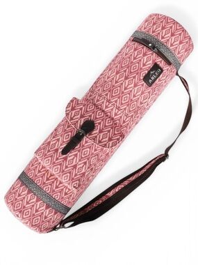 Anleo Geometric Cotton Yoga Mat Carrier
